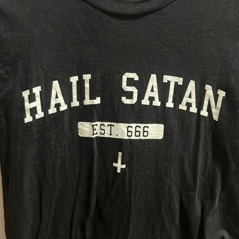Hail Satan T shirt